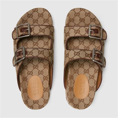 orange gucci slides men's|Gucci gg cutout slides.